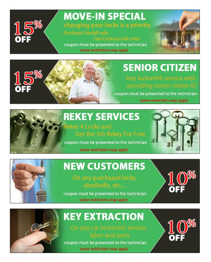 Indianapolis Emergency Locksmith Indianapolis, IN 317-350-6017 - coupon23-set-five